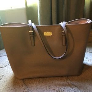 Michael Kors large leather tote